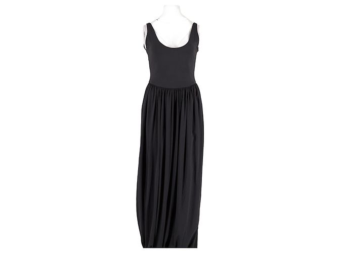 Autre Marque Abito maxi nero LEAU