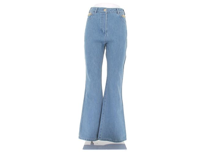 Autre Marque Jean PATOU en coton bleu Taille 38