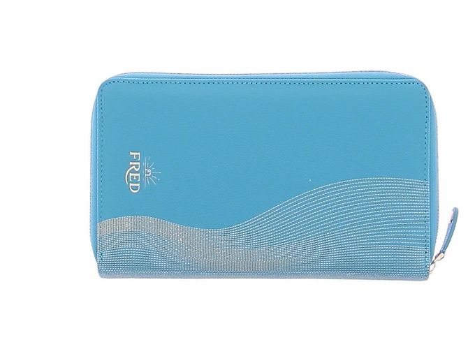 Fred Pochette bleue à strass Blue