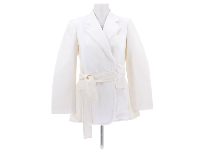 Giacca in lino bianca Chloé Bianco