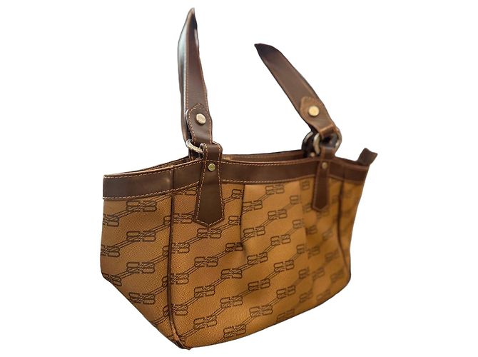 Borsa Balenciaga monogram marrone