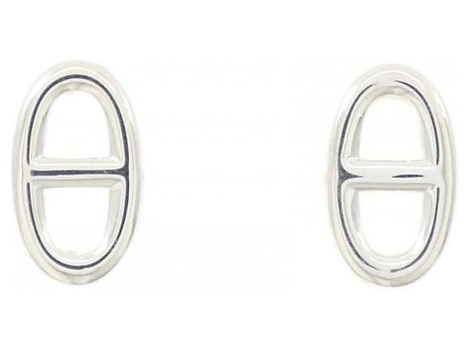 Hermès Orecchini Hermes Farandole TPM Silver Stud Earrings