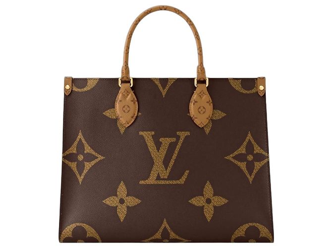Sac Louis Vuitton OnTheGo MM Marron Monogramme