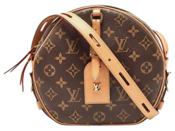 Bolsa Louis Vuitton Boite Chapeau 2021 chip NFC Marrom Monograma