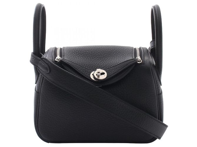 Hermès Borsa a tracolla Hermes Lindy Mini Nero