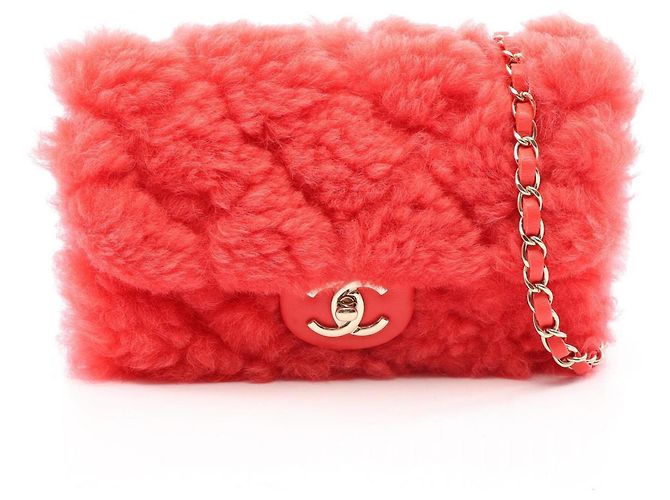 Borsa a tracolla Chanel Matelassé Rosso
