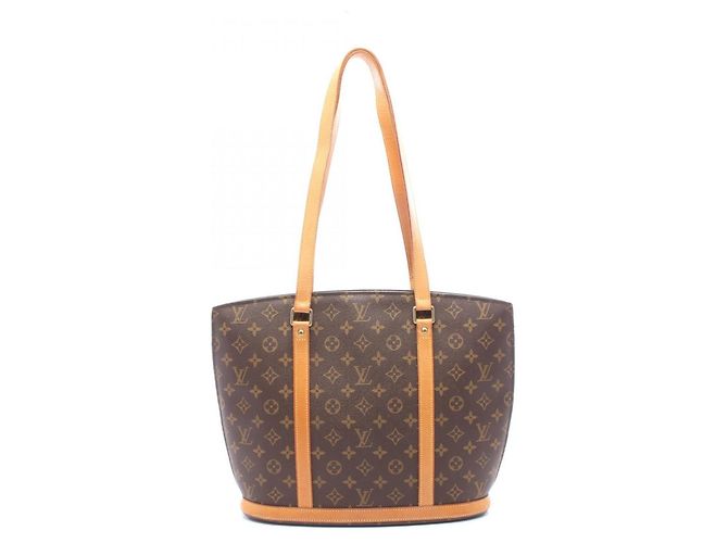 Bolsa de Ombro Louis Vuitton Babylon Monogram Marrom