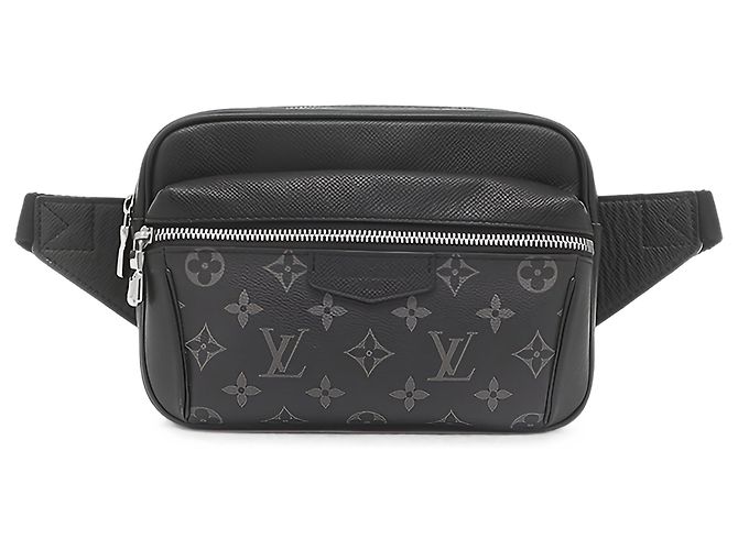 Louis Vuitton Black Monogram Eclipse Taigarama Outdoor Bumbag