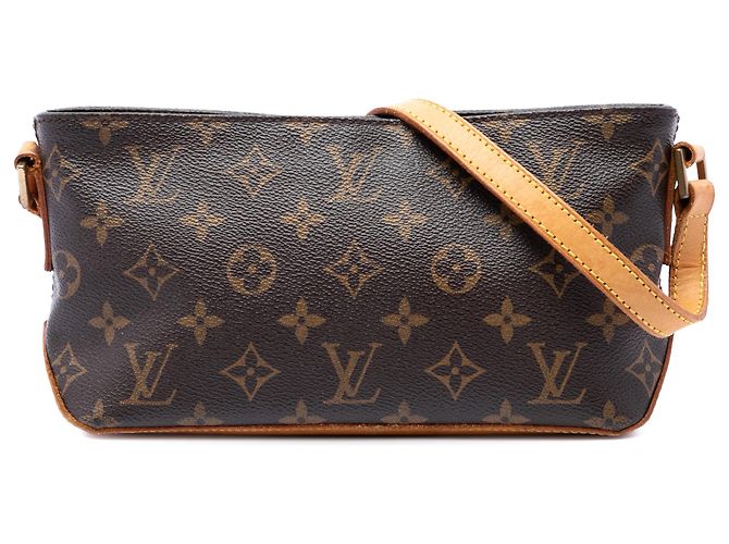 Louis Vuitton Brown Monogram Trotteur Marron