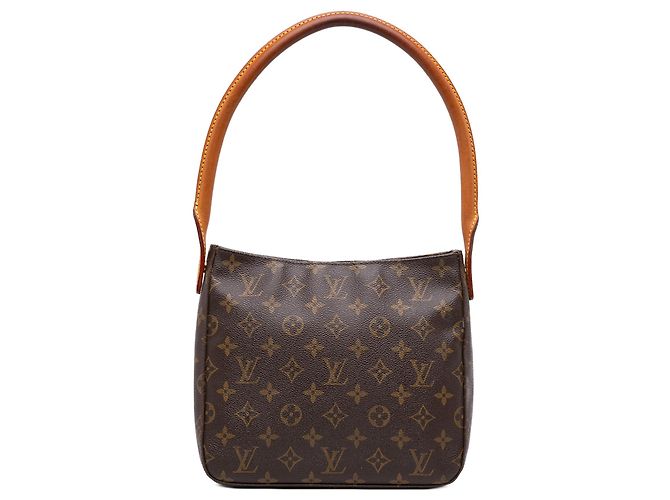Louis Vuitton Brown Monogram Looping MM Marron