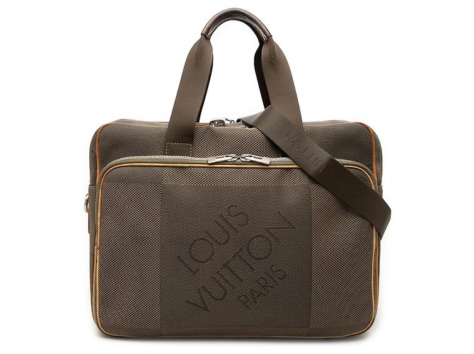 Louis Vuitton Brown Damier Geant Associe GM Marrom