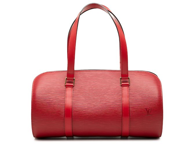 Louis Vuitton Red Epi Soufflot Rouge