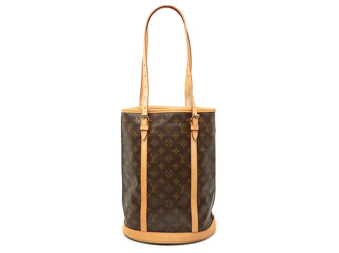 Louis Vuitton Brown Monogram Bucket GM Marrom