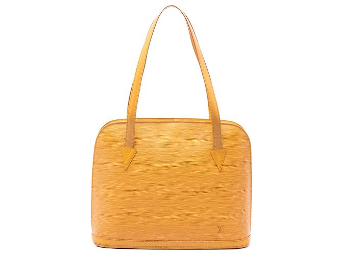 Louis Vuitton Yellow Epi Lussac Jaune