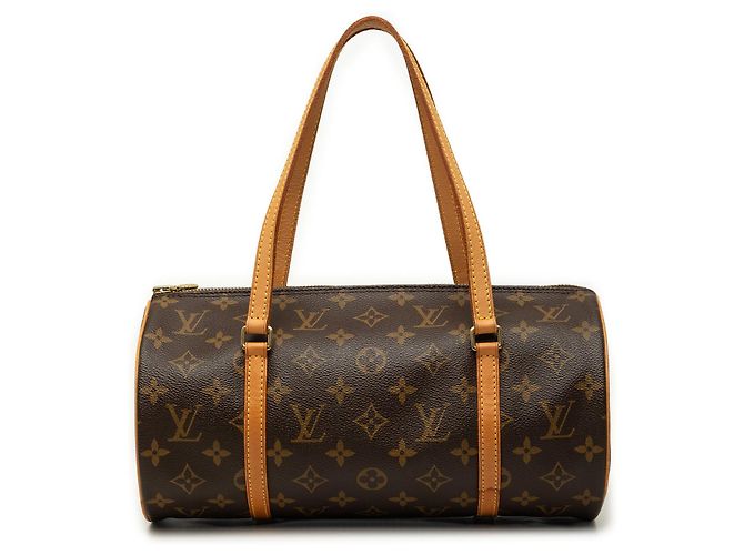 Louis Vuitton Brown Monogram Papillon 30 Marrom
