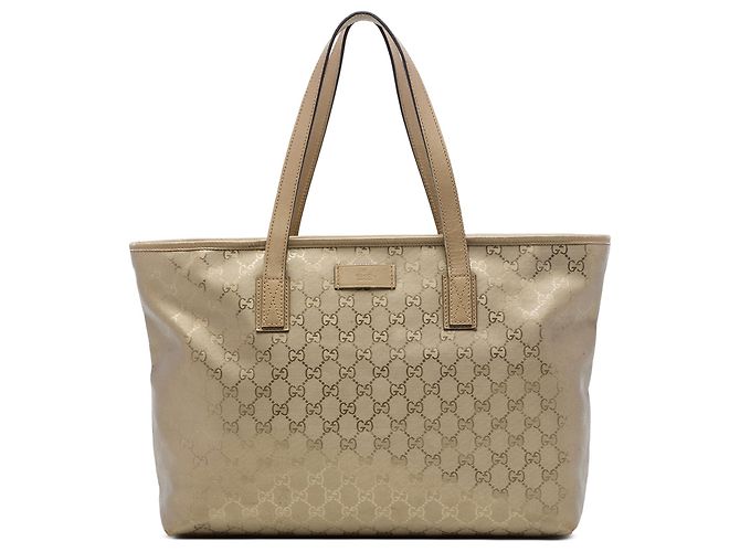 Tote Gucci Gold Medium GG Imprime D'oro