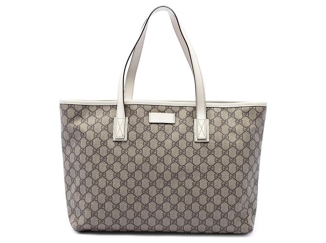 Gucci Beige Medium GG Supreme Tote