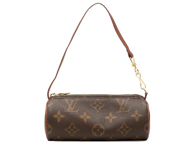 Louis Vuitton Brown Monogram Papillon Pochette Marrom