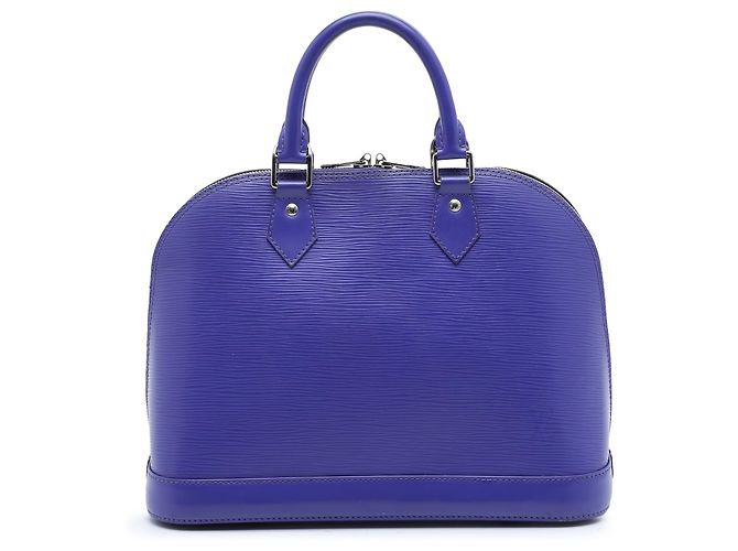 Louis Vuitton Purple Epi Alma PM Violet