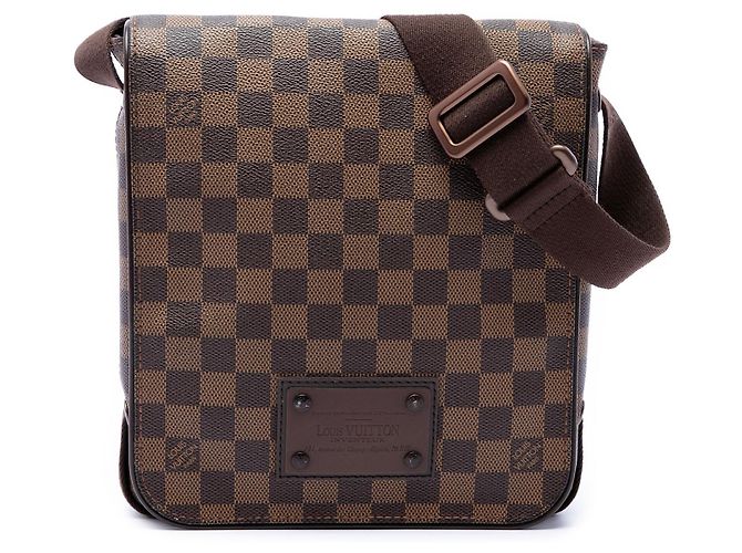 Louis Vuitton Brown Damier Ebene Brooklyn PM Marron