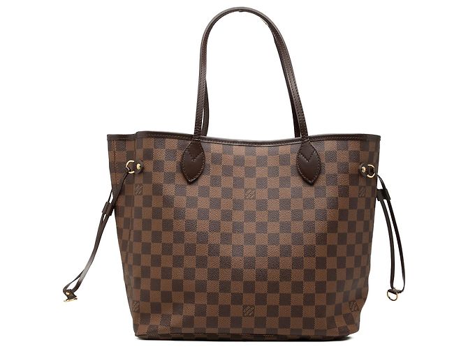 Louis Vuitton Brown Damier Ebene Neverfull MM