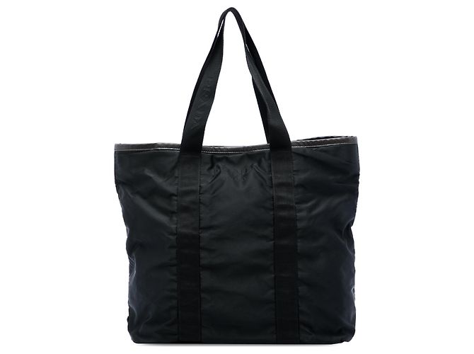 Prada Tessuto Tote mit schwarzem Saffiano-Besatz