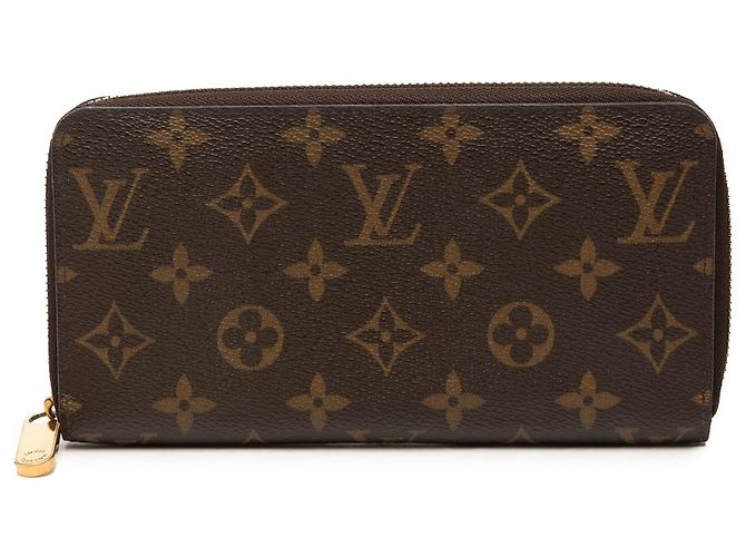 Louis Vuitton Brown Monogram Zippy Long Wallet