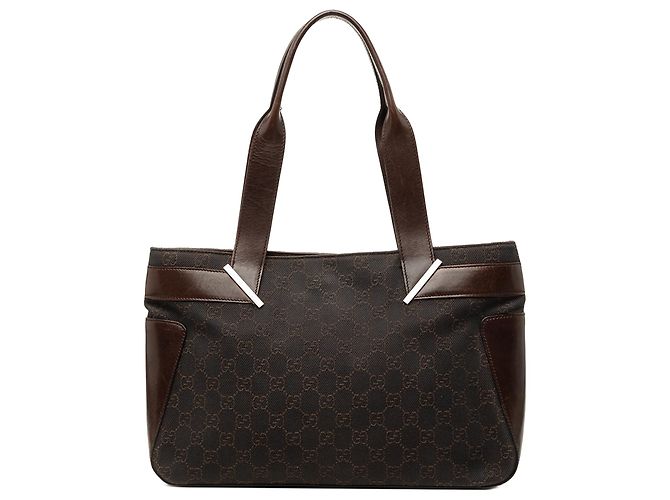Gucci GG Canvas Tote braun Dunkelbraun