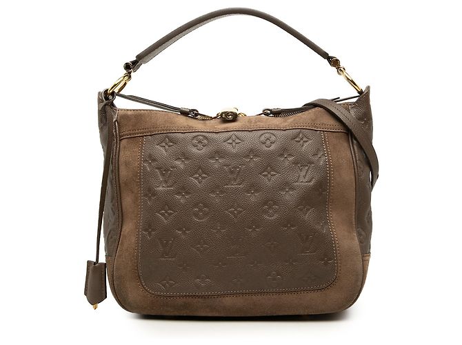 Louis Vuitton Brown Monogram Empreinte Audacieuse PM Marrone Cachi