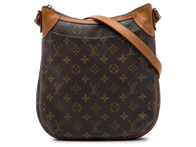 Louis Vuitton Brown Monogram Odeon PM Marrom