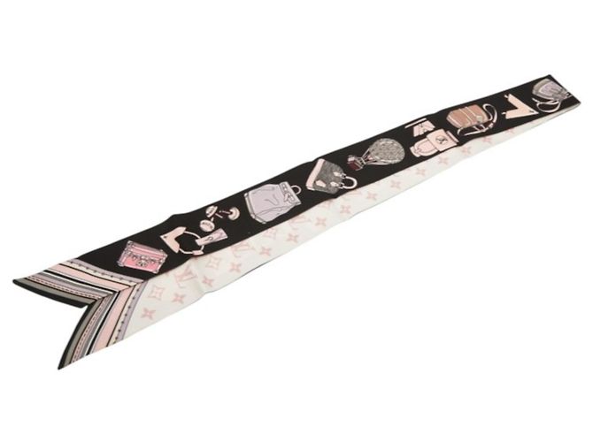 Louis Vuitton Bandeau BB Essential Scarf Schwarz Mehrfarben