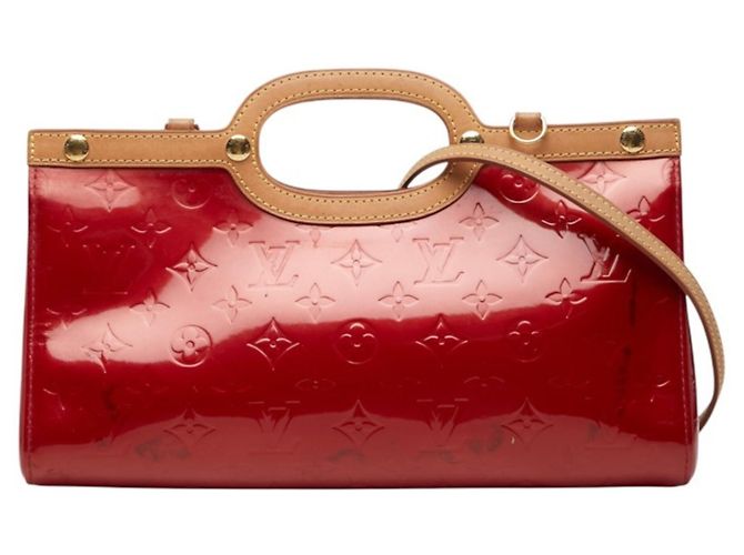 Bolso Louis Vuitton Monogram Vernis Roxbury Drive Roja