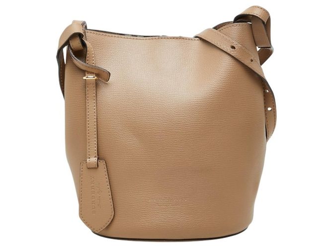 Borsa a tracolla Burberry Nova Check Shadow Horse Beige