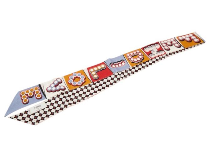 Cachecol Fendi LOVE Multicor