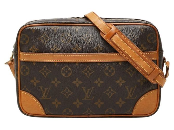 Bolsa de Ombro Louis Vuitton Monogram Trocadero 27 Marrom