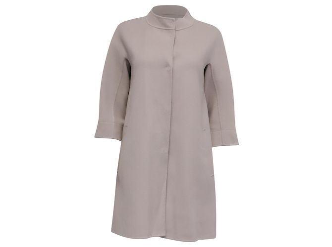 Abrigo 'S Max Mara de lana beige