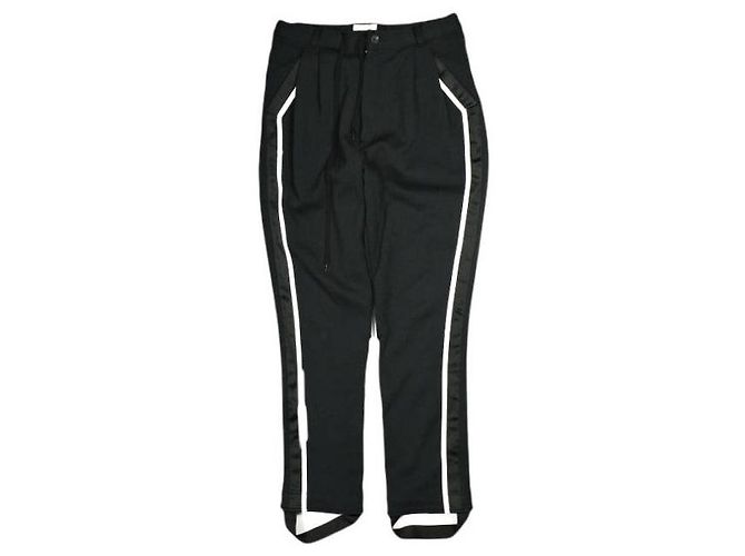 Autre Marque BED J.W. FORD CLOSET 03 Polyester Trousers Black