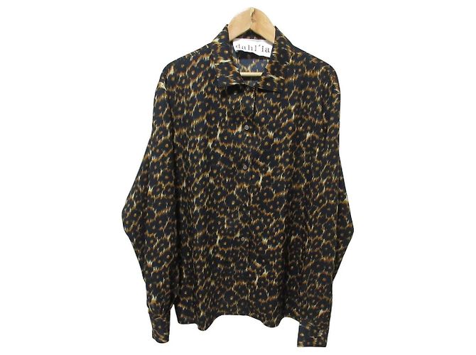 Autre Marque Camicia a maniche lunghe Dahl'ia Nero