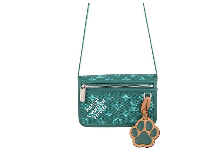 Sac à épaule Louis Vuitton Monogram Vert