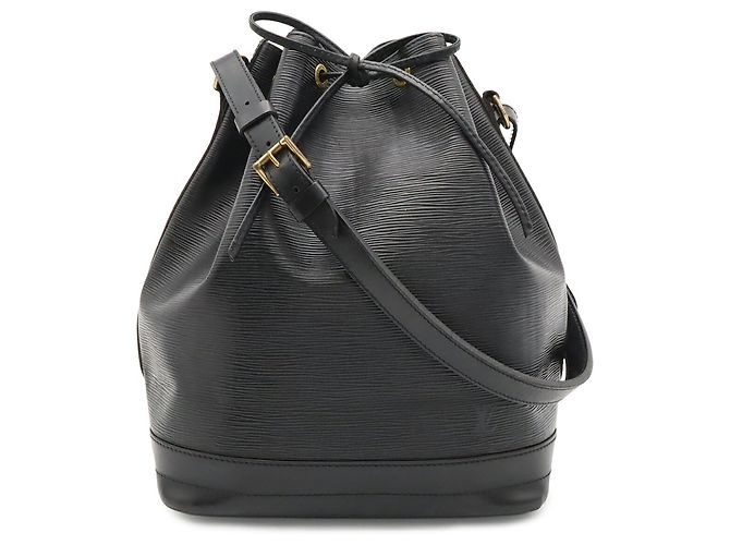 Sac à épaule Louis Vuitton Epi Noe Noir