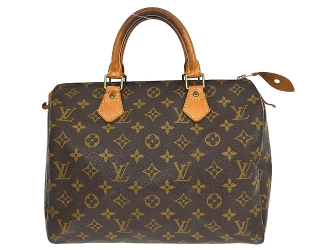 Louis Vuitton Speedy Monogram Canvas 30 Marron