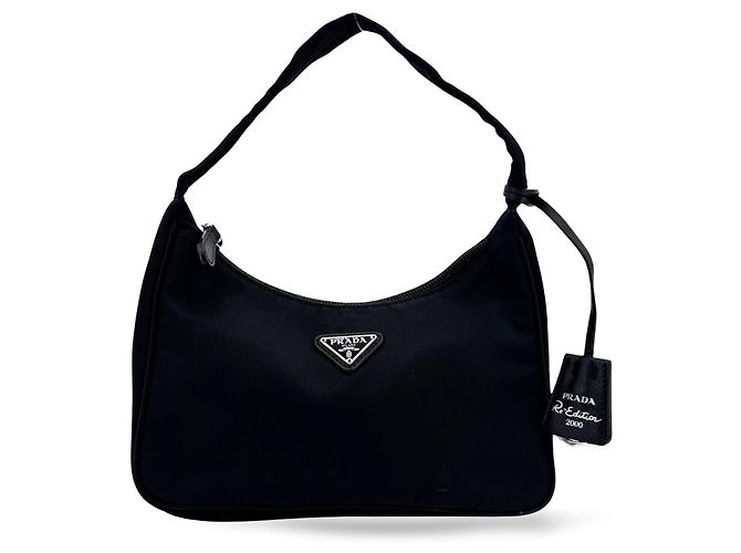 Prada Re-Edition Velvet Mini Noir