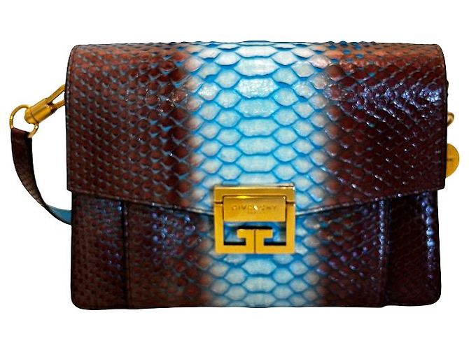 Givenchy GV3 Flap Python Small Multicor
