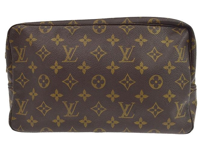 Louis Vuitton Trousse Toiletry Monogram Canvas 28 Brown