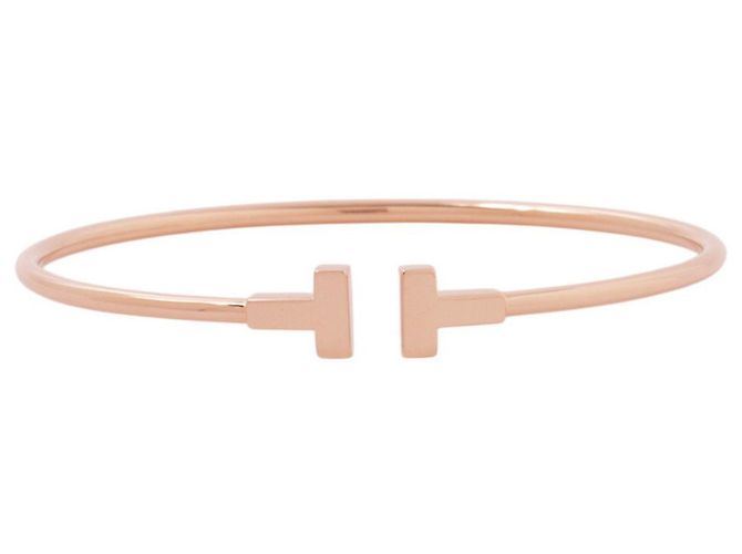 Autre Marque Tiffany & Co. Pulsera T Narrow Wire Medium
