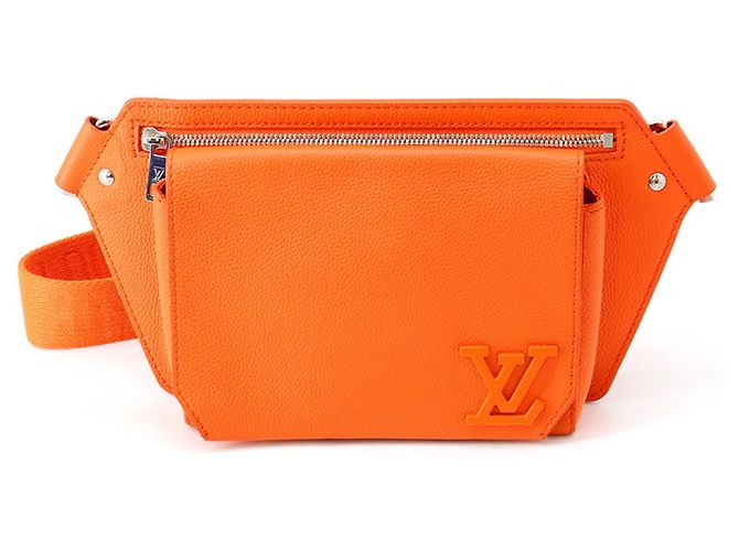 Bumbag Sac banane Louis Vuitton Aerogram Orange