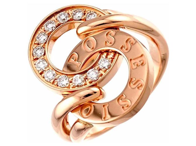 Anel Piaget Possession em Ouro Rosa 18K