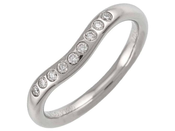 Autre Marque Tiffany & Co. Gebogener Ring aus Platin