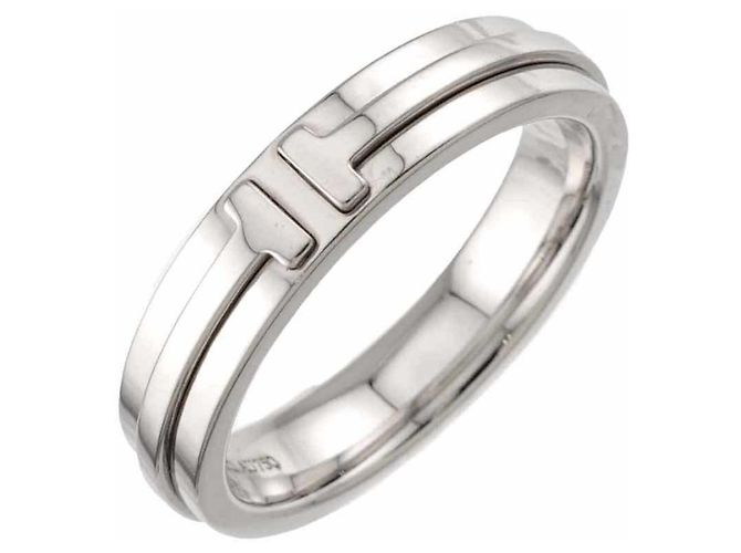Autre Marque Tiffany & Co. T Two Narrow Ring in 18K Weißgold