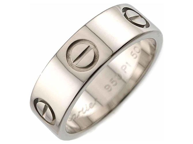 Cartier Love Ring aus Platin